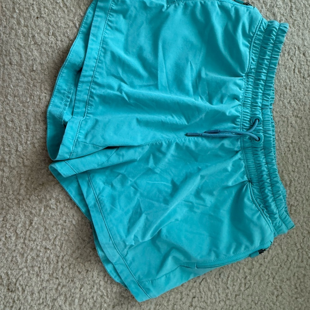 Athleta Blue Athletic Shorts Lightweight Moisture-Wicking